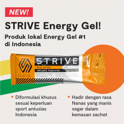 STRIVE Energy Gel - Mangga - 1 BOX isi 5